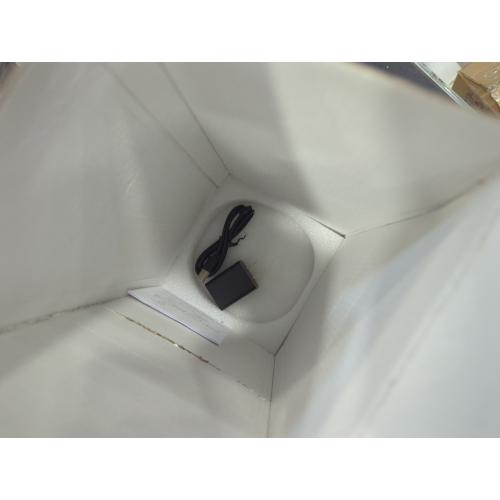 Bladeless Desk Fan, 11.8 Inch Portable Small Fan Quiet Table Fan Rechargeable Portable Fan, with 3 Wind Speeds for Bedroom, Kithchen,Home, Office, Outdoor (Green)