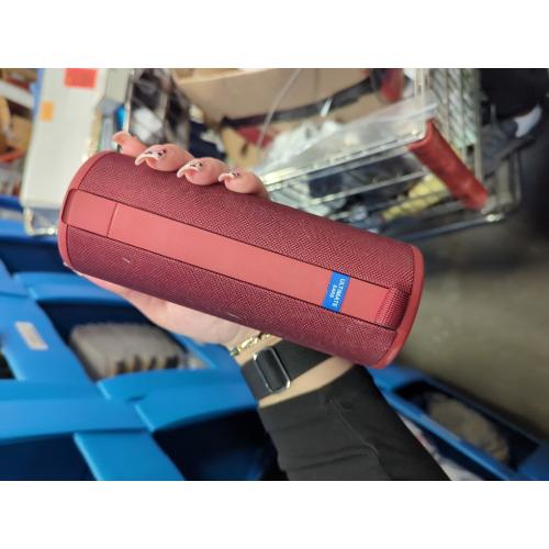 Ultimate Ears Boom 3 Wireless Bluetooth Speaker, Bold Sound   Deep Bass, Bluetooth, Magic Button, Waterproof, 15 Hours Battery, Range of 150 ft, Sunset Red