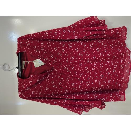 Timeson Women's 3/4 Sleeve Tops Dressy Casual Business Work Blouses Chiffon Shirts