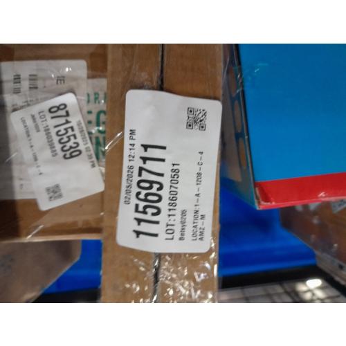 eYotto Night Light Wall Clock for Bedroom, Illuminated Wall Clocks Battery Operated Glow in The Dark Lighted Clock for Home, Living Room, Kitchen, Office, Easy to Read Large Display, 12Inch