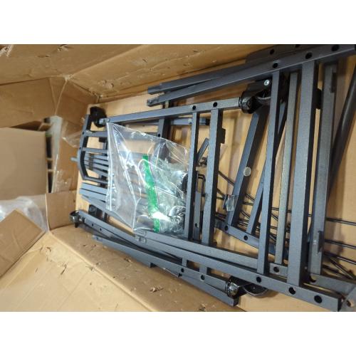 FATORRI Bar Cart for The Home with Wine Rack and Glasses Holder, Small Home Bar Serving Cart on Wheels for Liquor and Alcohol (Walnut Brown)