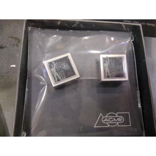 A Studios Le Modular/Figure Cufflinks by Le Corbusier (A1LC01C)