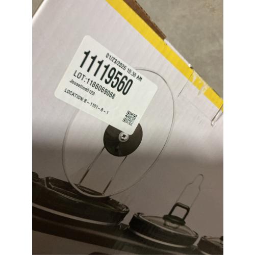 Bella 3X1.5QT Oval Triple Slow Cooker with Lid Rests