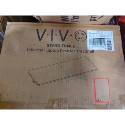 VIVO Universal Laptop Treadmill Desk Attachment | Notebook Stand for Treadmills