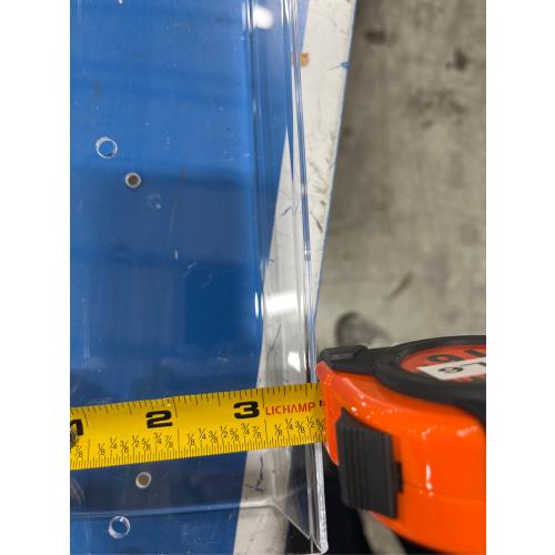 2 Pack Clear Acrylic Shelves
