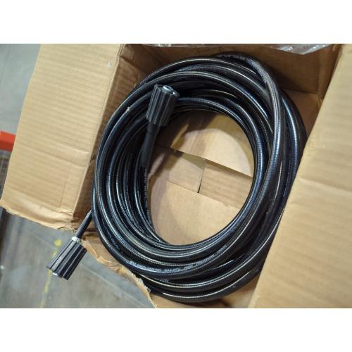 5800PSI High-Pressure Kink Resistant Washer Hose - 20/50ft M22-14mm/15mm Fittings,Double Rod Thread, Lightweight Polythermal Plastic,Up to 140℉ -Not Garden Hoses (20/50FT)