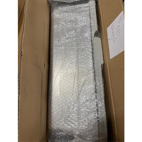 Enclosed Stainless Steel Cat Litter Box with Lid Extra Large Litter Box for Big Cats XL Metal Litter Pan Tray with High Wall Sides Enclosure, Non-Sticky, Anti-Leakage, Easy Cleaning - little damage, see the pictures