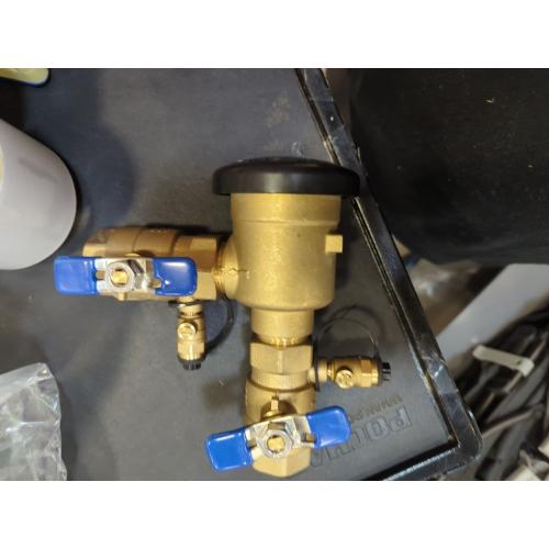 1 Inch Backflow Preventer, Brass Pressure Vacuum Breaker Assembly, 400 PSI Sprinkler Backflow Valve for Lawn Irrigation, Garden Water Lines and Outdoor Anti-Siphon Protection