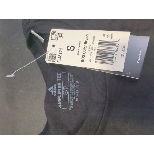 Size Small Adidas Basic Badge of Sport Tee (Black  Small)
