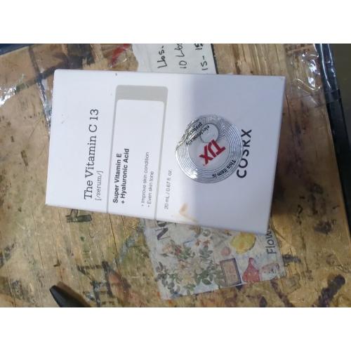 COSRX Pure Vitamin C 13% Serum with Vitamin E & Hyaluronic Acid, Hydrating Facial Serum for Fine Lines, Uneven Skin Tone & Dull Skin, 0.67fl.oz/20ml, Korean Skin Care, Stocking stuffers for women