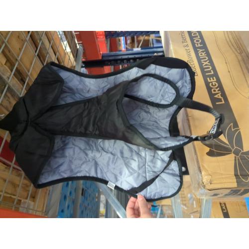 Size XL Dog Winter Jacket & Raincoat - Waterproof Windproof Reflective Coat with Warm Insulation, All-Weather Hiking Travel Gear for Indoor/Outdoor Use(Black)