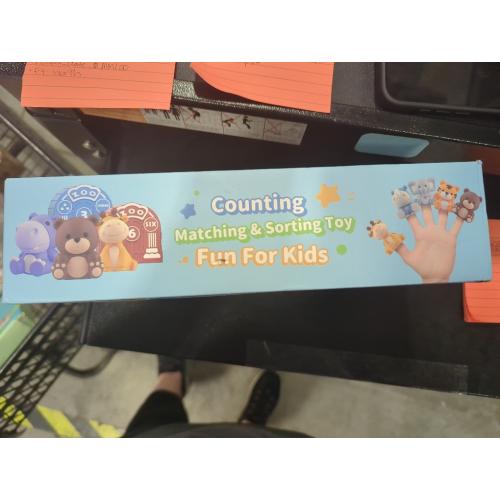 Toddler Toy for 1 2 3  Years Old, Learning Toy for Toddlers with 20PCS Safari Animal, Montessori Educational for Kids,10 Animals &10 Houses for Babies Boys Girls Easter Christmas Birthday Gift