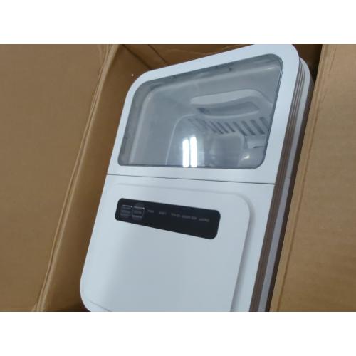 Midea Ice Maker Countertop, Bullet Ice, 26 lbs Daily Production, 2 Ice Sizes, White