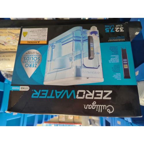ZeroWater 32-Cup Ready-Read 5-Stage Water Filter Dispenser with Instant Read Out - 0 TDS for Improved Tap Water Taste - IAPMO Certified to Reduce Lead, Chromium, and PFOA/PFOS