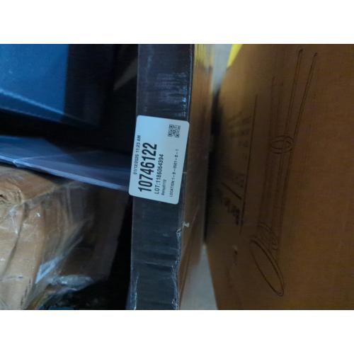 SMIROR Brushed Silver Bathroom Mirror for Over Sink, 36”x 30” Metal Thick Framed Rectangle Vanity Mirror for Wall, Right Angle Corner, Anti-Rust, Horizontally or Vertically Mounted