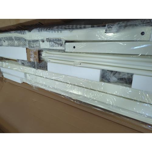 White Metal Twin House Bed