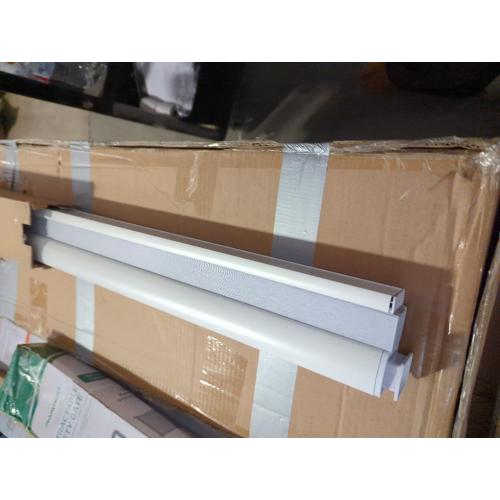 Joydeco No Tools No Drill Window Blinds for Indoor Windows, Blackout Shades Cellular Shades Cordless, No Drill Blinds for Windows, Window Shades for Home, Bedrooms, Doors (White, 36 W x 64 H)