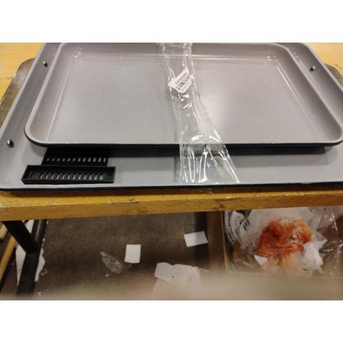 Caraway Non-Stick Ceramic Baking Sheet - Naturally Slick Ceramic Coating - Non-Toxic, PTFE & PFOA Free - Perfect for Baking, Roasting, and More - Large (18 x 13) - Navy‼️light dirt‼️