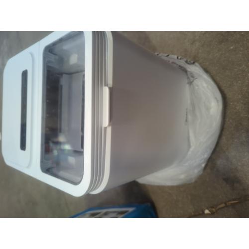 Midea Ice Maker Countertop, Bullet Ice, 26 Lbs Daily Production, 2 Ice Sizes, White