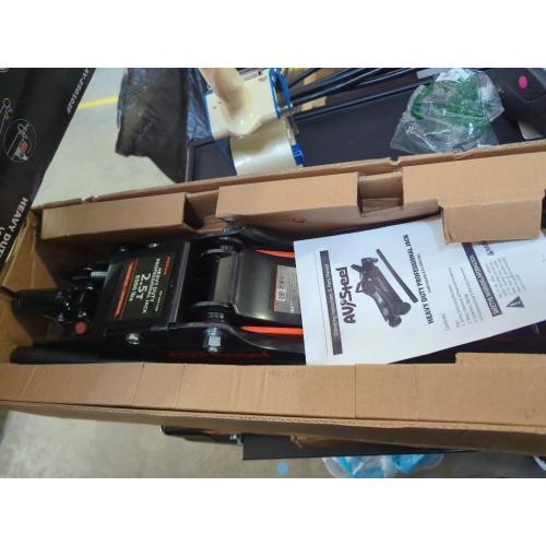 Floor Jack 2.5 Ton (5500 lbs), Low Profile Floor Jack with Single Piston Pump, Heavy Duty Steel Hydraulic Jack for Car, Jack for Car with Lifting Range 3.4'' to 14.6''