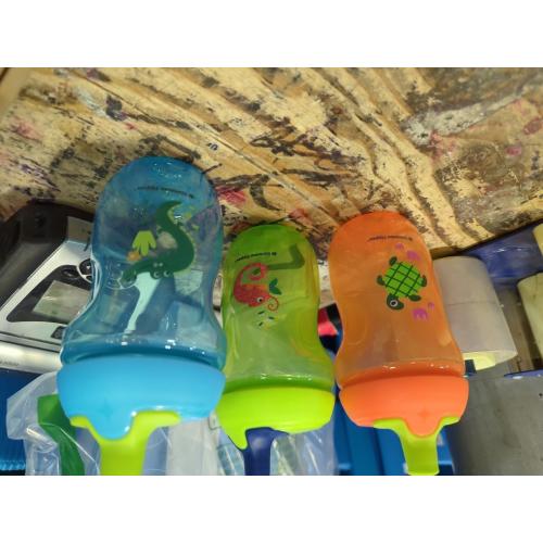 Tommee Tippee Sportee Water Bottle, for 12m , 10oz, Pack of 3 Non-Spill Sippy Cups for Toddlers, Orange, Green and Blue, with Bite-Resistant Spout, Easy-Hold and BPA Free | for 12m , Non-Spill, Sippy Cups, for Toddlers, Easy-Hold