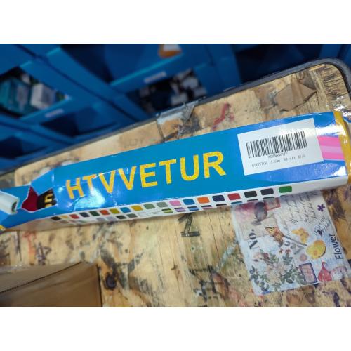 HTVVETUR Glow in The Dark HTV Heat Transfer Vinyl Roll 12 Inch by 5 Feet Iron on DIY for T-Shirt PU Stretch Elastic HTV Vinyl (Dark in Glow Neon Pink, 5FT)