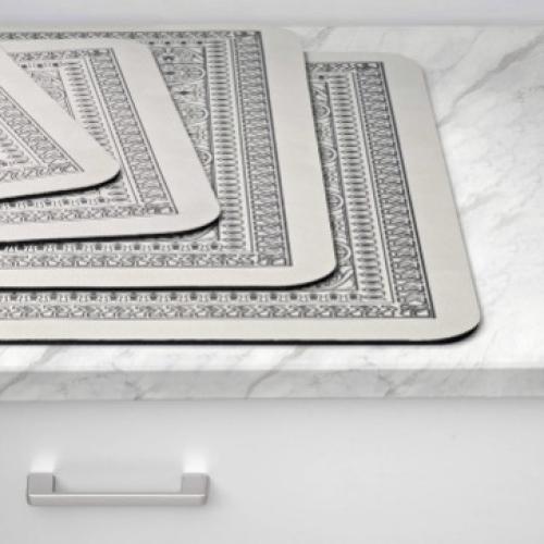 Set of 4 Pack Multi Purpose Drying Mats Kitchen Dogs Bathroom 2- 20x30 & 2-15x20