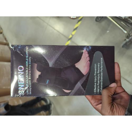 Ankle Brace for Women Men - Ankle Support Brace for Sprained Ankle, Ankle Stabilizer for Achilles, Tendon, Sprain, Injury Recovery, Lace up Ankle wrap for Running, Basketball, Volleyball (Ankle Brace, Medium)