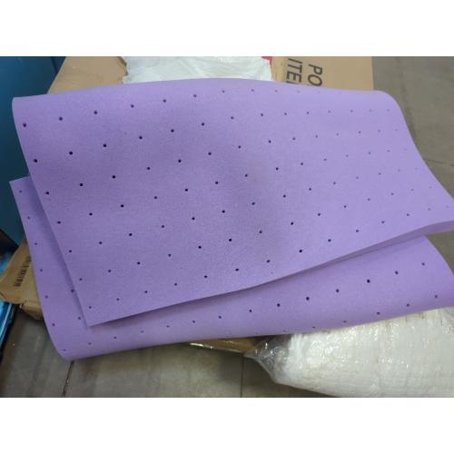 2 inch Mattress Topper, Cooling Gel Memory Foam Bed Topper for Pressure Relief and Back Pain, CertiPUR-US Certified, Dorm Essentials, Twin (Purple)