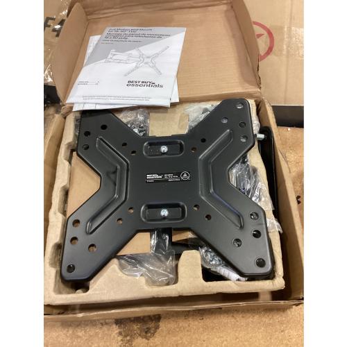 Best Buy Essentials Full Motion TV Wall Mount with Mounting Hardware Included, (New)