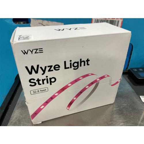 Wyze Lifestyle Light Strip, 16.4ft WiFi LED Strip Lights with 16 Million Colors, RGB, Music Sync, Sun Mode, Timer, Indoor, Compatible with Alexa Google Assistant