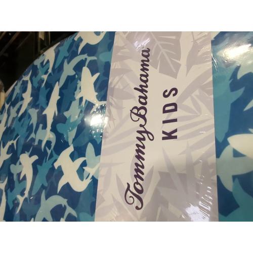 Tommy Bahama Junior Kickboard Buoy for Youth Children & Toddlers Swimming Aid & Exercise Training Board for Kids to Learn to Swim with Kick Boards in Pool BPA Free Shark