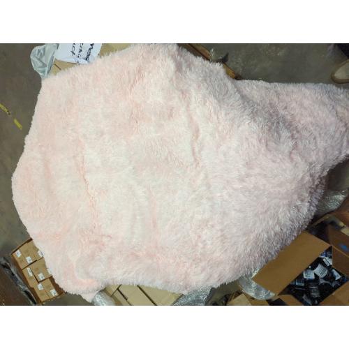 Pink Area Rugs for Bedroom Girls, Living Room Decor, Fluffy Fuzzy Shag Rug 4x6 for Kids Room, Soft Cute Indoor Floor Carpet for Baby, Teen, Nursery, Preppy Dorm, Playroom, Plush Aesthetic Bedside Rug