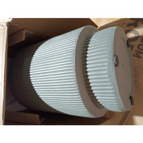 Modern Round Side Table Assembled Fiberstone Accent Table for Indoor and Outdoor Eden Series  (See the picture for the color)