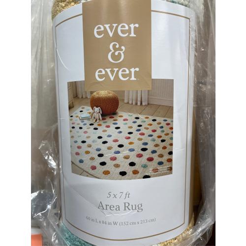 Ever & Ever Area Rug 5x7 ft