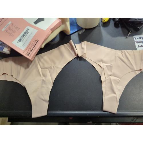 5 PCS Size S Hellopopgo Seamless Thongs For Women V-waisted No Show Thong Seamless Panties Breathable Comfortable Underwear Womens