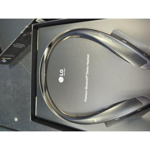 LG - TONE PLATINUM  Bluetooth Headset - Black