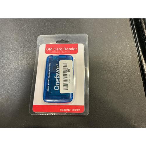 SmartMedia Cards Reader Writer, All-in-1 USB Universal Multi Card Adapter Slim Hub Read Smart Media SD, XD, CF, MMC, MS Pro Duo, Camera Flash Memory Cards Reader for Windows, Mac, Linux