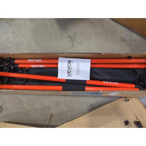 VEVOR Cabinet Jack Support Pole, 4-Pack, 49.2-114.6 Inch Steel Telescopic Quick Support Rod, Adjustable 3rd Hand System up to 198 lbs Capacity for Installing Cabinets, Lifting Drywall, Cargo Bars