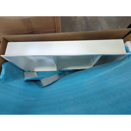 White 3-Tier Stainless Steel Shower Niche Insert, 29'' * 12'' No Tile Needed Bathroom Niche for Shower Wall, Recessed Wall Cabinet Shelves for Drywall, Living Room, in Wall Shower Shelves, White