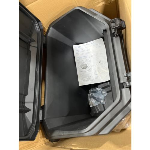 SAUTVS UTV 55 QT Rear Cargo Box for Polaris RZR XP 1000 / XP4 1000 2024 2025 Accessories, Poly Water Resistant Rear Cargo Storage Box Trunk Bed Bin, Replace OEM #2884525