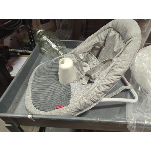 Skip Hop Baby Ergonomic Activity Floor Seat for Upright Sitting Lightweight and Travel-Friendly Silver Lining Cloud Grey Age 0