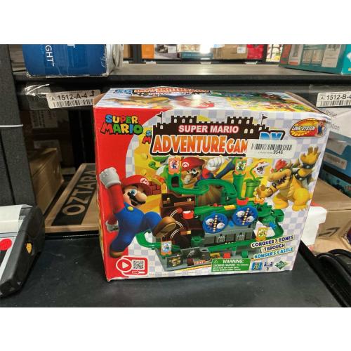EPOCH Super Mario Adventure Game DX - Tabletop Skill and Action Game with Collectible Action Figures