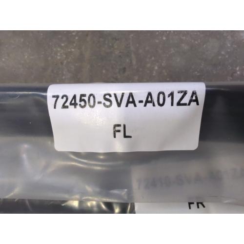 Black Weather Stripping Window Molding Trim Seal Left and Right Door Belt Moldings Compatible with Honda Civic Coupe 2D 2006-2011 Replace# 72410-SVA-A01ZA 72450-SVA-A01ZA