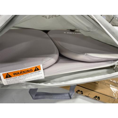 Toddler Bed Rail with Night Light - Foldable Bed Side Rails - Fits for Most Beds: Bed Rails for Full Size Bed, Queen Size Rails, Twin Rails - Portable Fence for Baby - 48 inch