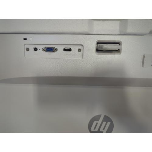 White HP 23er 23-inch Full HD IPS LED Backlit Zero Bezel White Monitor(T3M84AA#ABA) (Renewed)