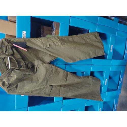 Large Pants green iris
