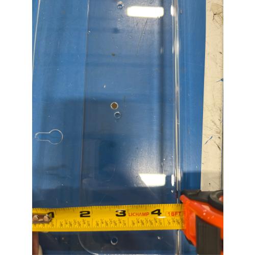 2 Pack Clear Acrylic Shelves
