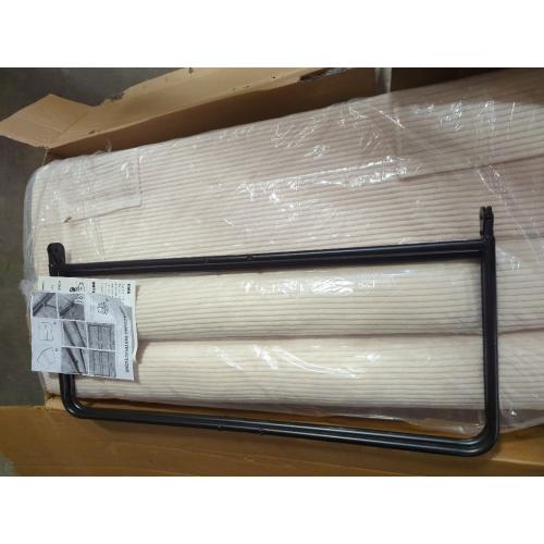 WLIVE 71'' Futon Sofa Bed, Convertible Sleeper Sofa, Folding Pull Out Couch Boneless Mattress with Fixed Frame, Corduroy, with Storage Pocket, Beige