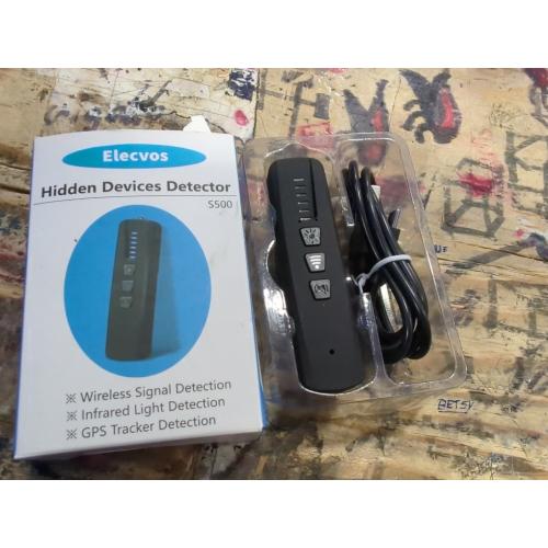 Hidden Camera Detectors,Bug Detector Anti Spy Camera Finder, GPS Tracker Detector RF Wireless Scanner Rechargeable, 5 Levels Sensitivity 4 Modes for Hotel,Travel,(Black) (Black)